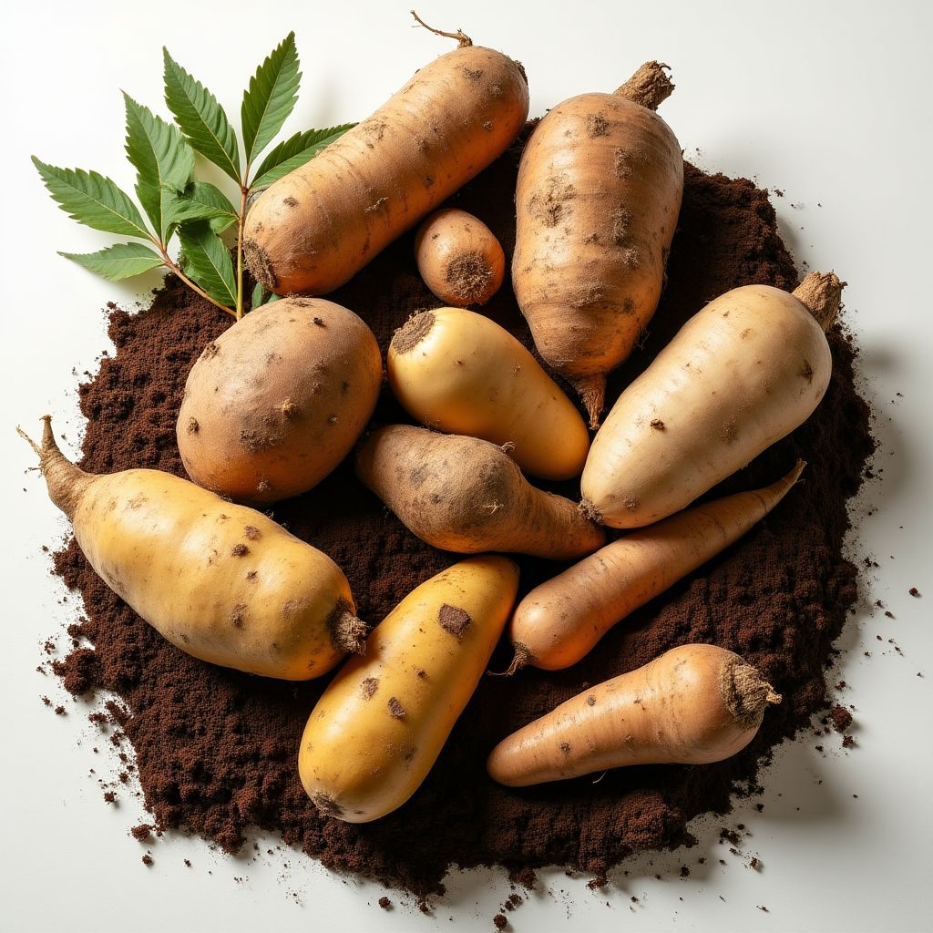 Traditional edible roots and tubers