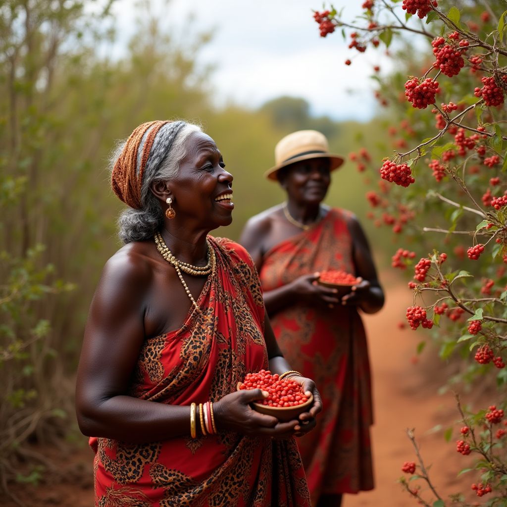 Indigenous seasonal harvesting calendar